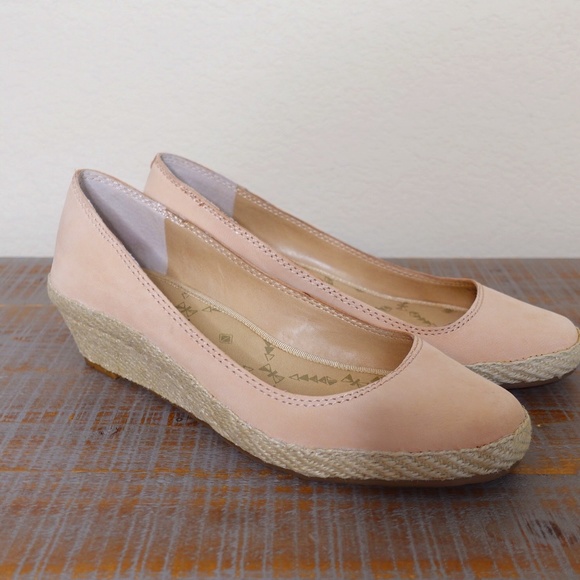 Lucky Brand Tilly Nubuck Espadrille Wedges - Picture 1 of 9